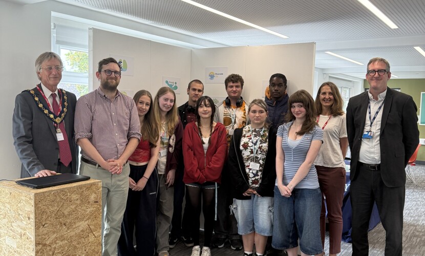 Art Students Create New Logo for Riverside Counselling Service
